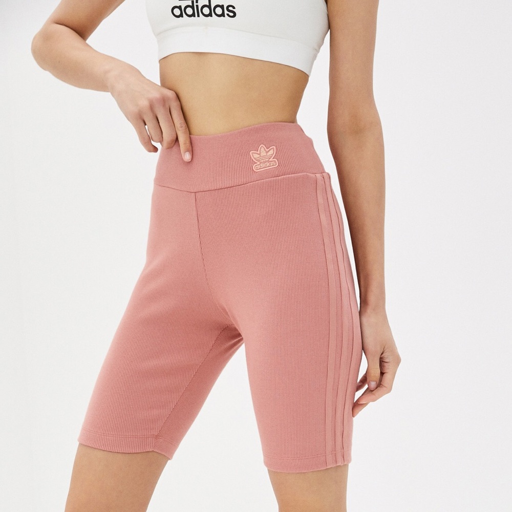 Adidas Pink Bike Shorts - Size S